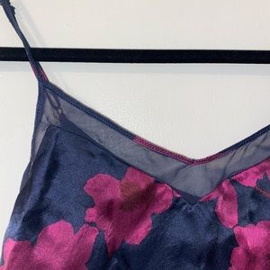 Pink and Navy tank top